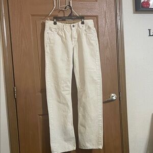 Women's Cream Jeans